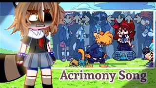 •Acrimony Song  Abby goes ballistic   FnF  MoonPsyne ￼• [upl. by Aicitan161]