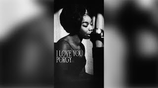 Nina Simone I Loves You Porgy Live in Antibes 1965  Lyric Video [upl. by Halland230]