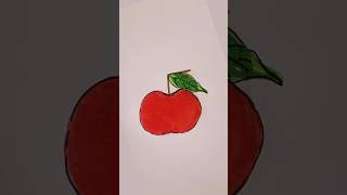 How to draw an apple [upl. by Enatan482]