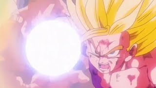 FatherSon Kamehameha SSJ2 Gohan vs Solar Kamehameha Perfect Cell [upl. by Sheaff]