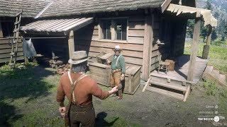 You Fail If John Antagonizes Mr Dickens  Red Dead Redemption 2 [upl. by Youngman]