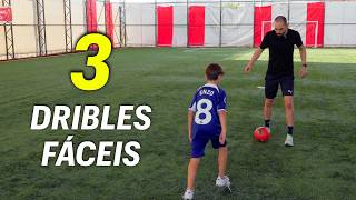 3 DRIBLES FÁCEIS  Tutorial rápido part Enzo B [upl. by Akedijn]