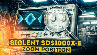 SIGLENT SDS1000X E Zoom Reference Position [upl. by Iover]