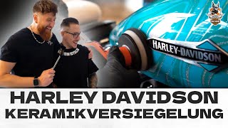 KERAMIKVERSIEGELUNG bei einer HARLEY DAVIDSON sinnvoll  HD BIELEFELD ALLTAG 003 [upl. by Anilehcim]