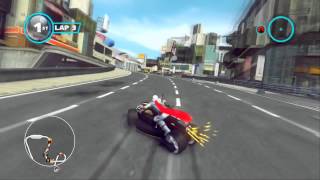 Sonic amp AllStars Racing Transformed PS3 Shibuya Downtown  Expert  Joe Musashi [upl. by Wiersma]