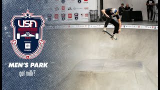 Mens Park Final  2021 USA Skateboarding National Championships Presented By Toyota [upl. by Gavrila101]