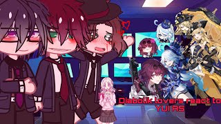 Diabolik lovers react to Yui as … Kafka Furina Navia Fischl [upl. by Niamert]