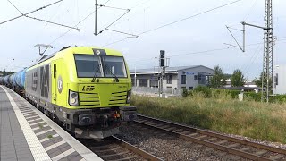 Güterverkehr Schiene 🚇 Bergstraße Bickenbach 📹 782024 [upl. by Boycie71]