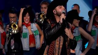 GERARDO ORTIZ quotREGRESA HERMOSAquot en Premios de La Radio 2016 [upl. by Harwilll]