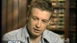 Simon Baker  CBS Extra November 2001 [upl. by Oiuqise352]