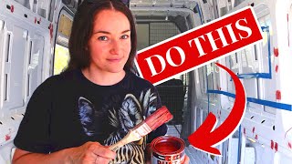 Rust Proofing Your Van Before Your Van Life Camper Conversion [upl. by Giulia]