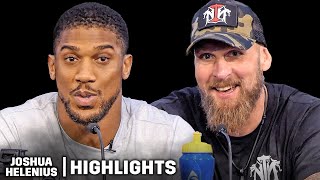 HIGHLIGHTS  Anthony Joshua vs Robert Helenius • FINAL PRESS CONFERENCE  DAZN amp Matchroom Boxing [upl. by Ozzie]