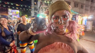 🇹🇭 4K HDR  Khaosan Road Halloween 2024  Thailand Walk [upl. by Treblig]