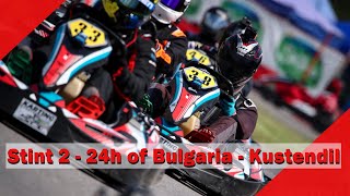 EKO 24h of Bulgaria  Stint 2  8962024  Karting track Pautalia Kyustendil [upl. by Cynthla]