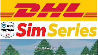 DHL SIM SERIES Race 2 LAS Vegas Speedway  DHL SIM SERIES  INDYCAR 24 The Sim [upl. by Lunnete]