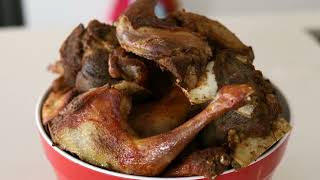 NIGERIAN AIR FRYER RECIPE  ROASTED STEWING MEAT IN AIRFRYER [upl. by Reamonn]