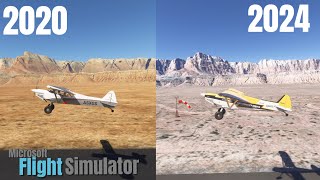 Microsoft Flight Simulator 2024 vs 2020 A SidebySide Comparison [upl. by Maude]