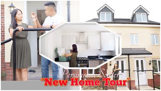 New Home Tour  Persimmon Home Souter 2021  Namaste Lungwa Vlog [upl. by Nilyad]