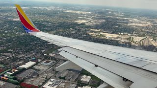 Southwest Airlines 737700 Landing in Chicago Midway  N7867A [upl. by Sanalda]