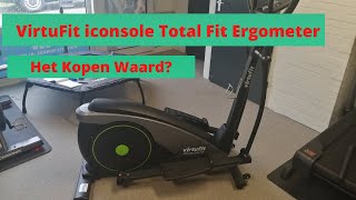 VirtuFit iconsole Total Fit Ergometer Crosstrainer – Review Getest [upl. by Refeinnej]