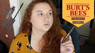 Burt’s Bees Nourishing Mascara  First Impression Demo Review [upl. by Mathilde]