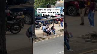 Hacían de las suyas en los paraderos de buses hasta que los descubrimos viral [upl. by Eyram]