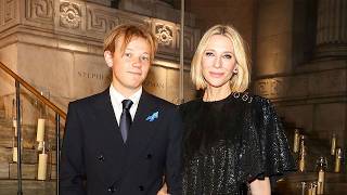 Cate Blanchett Brings Her 20 Year Old Son As Her Date To The Albies As She Stuns In An Asymmetrical [upl. by Ibot]