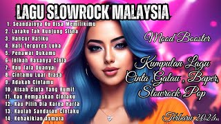 PLAYLIST LAGU SLOWROCK MALAYSIA 🎶 LARAKU TAK KUNJUNG SIRNA  HANCUR HATIKU  LIRIK [upl. by Benedetta]