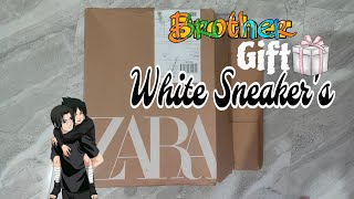 Zara Sneakers  Bhaiya Kharid Diye🤍 White Sneakers Review [upl. by Towroy298]