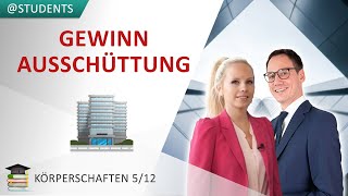 Besteuerung einer Gewinnausschüttung an eine Körperschaft  Körperschaftsteuer 5 [upl. by Shanahan17]