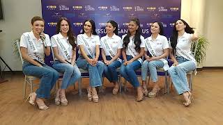 Miss Universe Philippines Candidates Batch 3 Part 2 Media Q amp A [upl. by Candie]