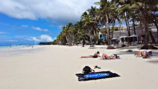 Look This is BORACAY White Beach on November 5 2024 1000am Walk Weather so Hot and Cloudy [upl. by Pooley]