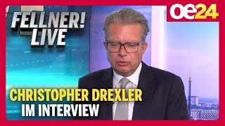 FELLNER LIVE Christopher Drexler im Interview [upl. by Halyk285]