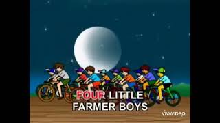 Ten Little Farmer Boys Ivory Bulilit Singers Karaoke Lower Key Old Man [upl. by Sivrahc]