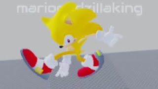 Sonic rising chaos super sonic update roblox [upl. by Ahsaenat32]