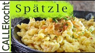 Beste Spätzle selbst gemacht  Kaufst du noch Oder schabst Du schon [upl. by Aver]