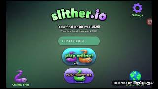 Slitherio gameplay 13 [upl. by Isolda356]