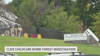 Two Clive childcare centers received bomb threats on Monday the latest details on the investigation [upl. by Eldwon]