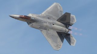 MCAS Yuma Airshow 2024 F22 F35B Fat Albert P38 and More [upl. by Teeter403]