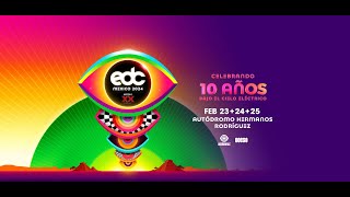 EDC Mexico 2024 Line Up Dia 2 Sabado Todos los artistas [upl. by Sosna492]