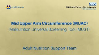 Mid Upper Arm Circumference MUAC [upl. by Cornia593]