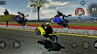 Kawasaki Ninza ZX 4R 😱 Bike Squad Xtreme Motorbikes Gameplay [upl. by Binky]