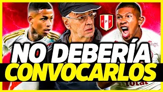 ¿QUIENES NO DEBEN VOLVER LOS DESCARTADOS Y ELEGIDOS DE FOSSATI  SELECCIÓN PERUANA [upl. by Nirrat]