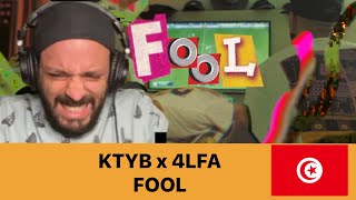 🇹🇳 KTYB x 4LFA  FOOL REACTION🔥 [upl. by Levitus]