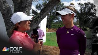 Nelly Korda knocks off the rust to begin The Annika in impressive fashion  Golf Channel [upl. by Amis981]