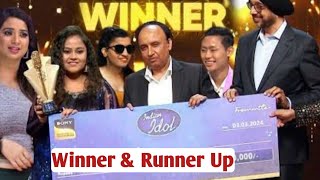 Indian Idol Season 14 Winner Name Announce Indian Idol 14 Winner amp Runner Up [upl. by Razaile]