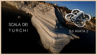 DJI AVATA 2  SCALA DEI TURCHI  SICILY [upl. by Edmondo]