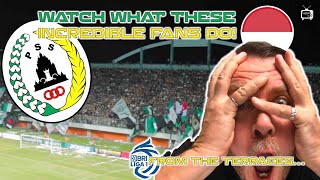 2nd REACTION VIDEO of the Brigata Curva Sud of PSS Sleman From the Terraces [upl. by Lowney]