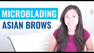 Microblading on Asian Eyebrows [upl. by Tace]