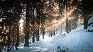 Fotografieren im Schnee [upl. by Uthrop]